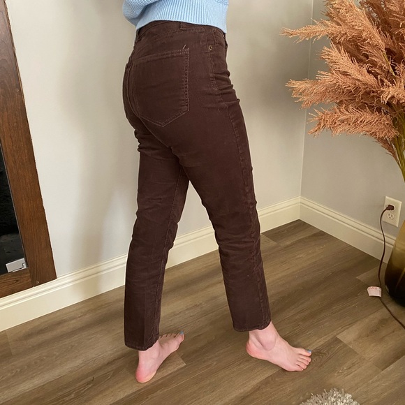 Gap Slim-fit Cropped High Rise Cords - Picture 10 of 10